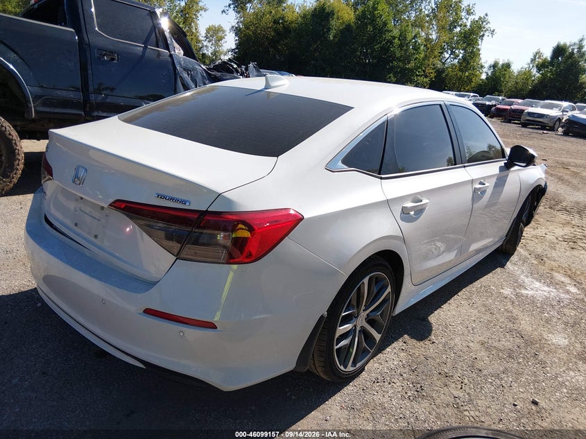 Vin: 2hgfe1f93rh324187, lot: 46598815, honda civic touring 20244