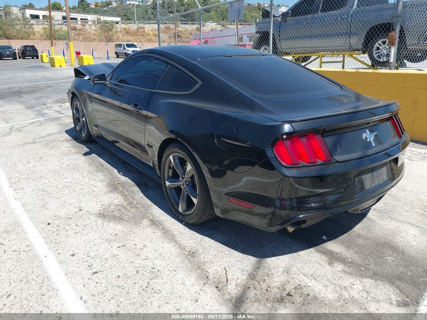 Vin: 1fa6p8am8f5319167, lot: 46598818, ford mustang v6 20153