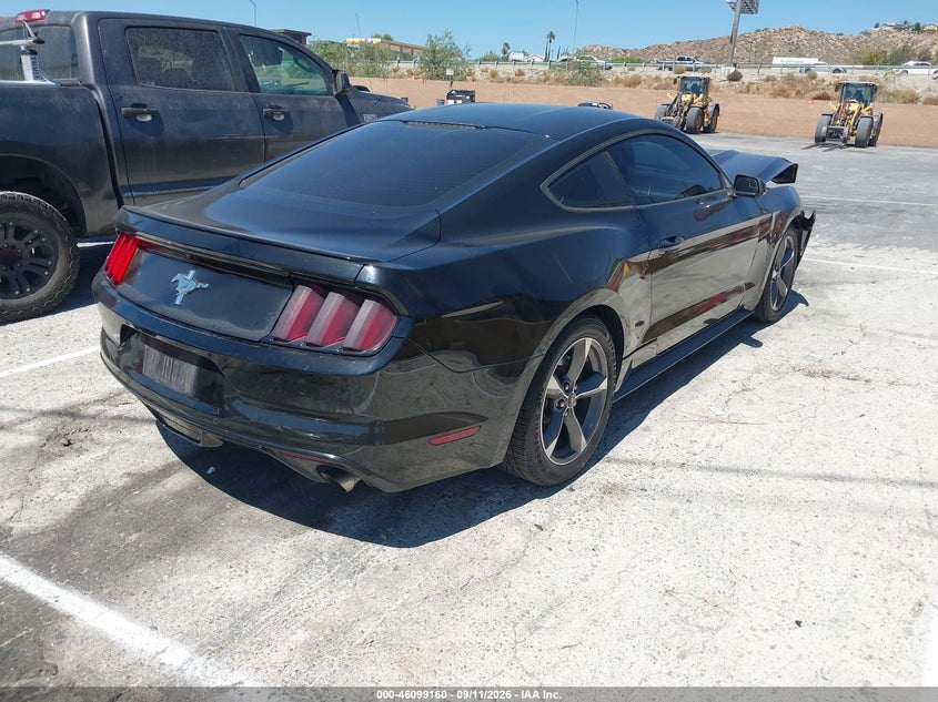 Vin: 1fa6p8am8f5319167, lot: 46598818, ford mustang v6 20154