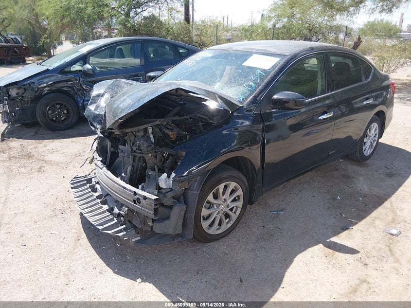 Vin: 3n1ab7ap8jy210391, lot: 46598827, nissan sentra sv 20182