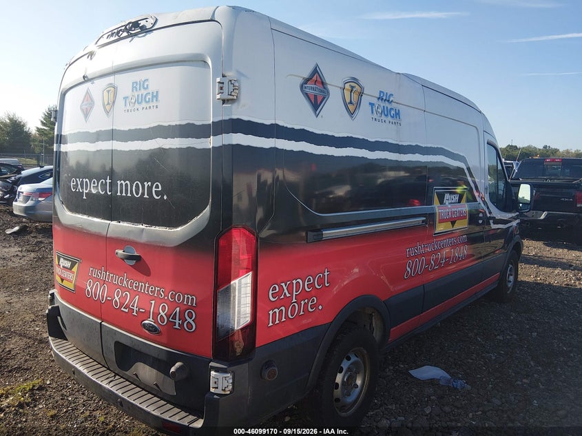 Vin: 1ftye2cg0jka75084, lot: 46598828, ford transit-150 20184