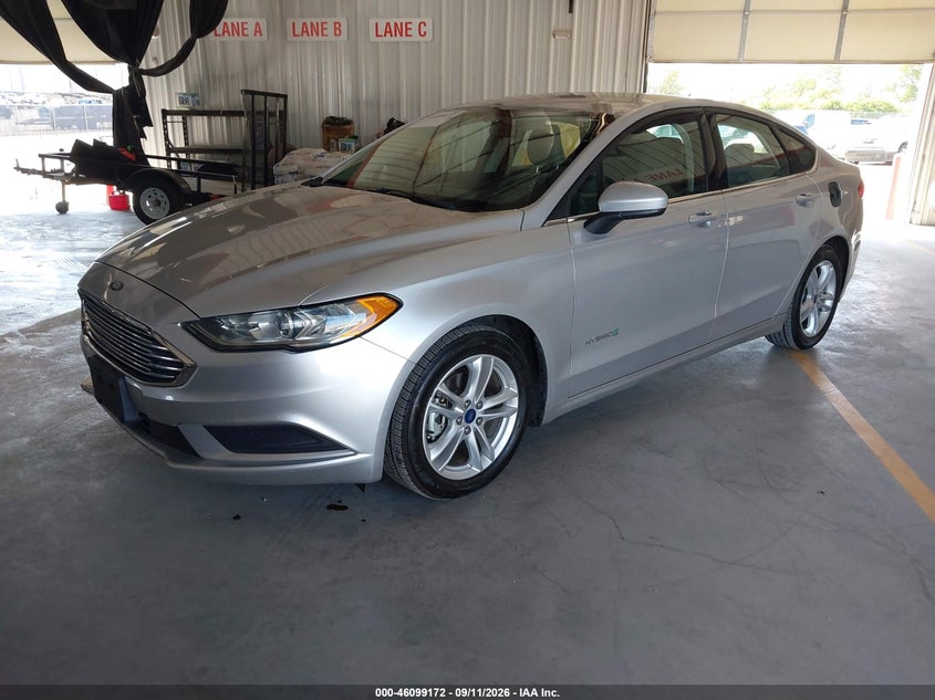 Vin: 3fa6p0uu6jr254452, lot: 46598830, ford fusion hybrid s 20182