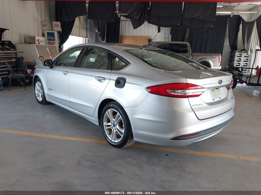Vin: 3fa6p0uu6jr254452, lot: 46598830, ford fusion hybrid s 20183