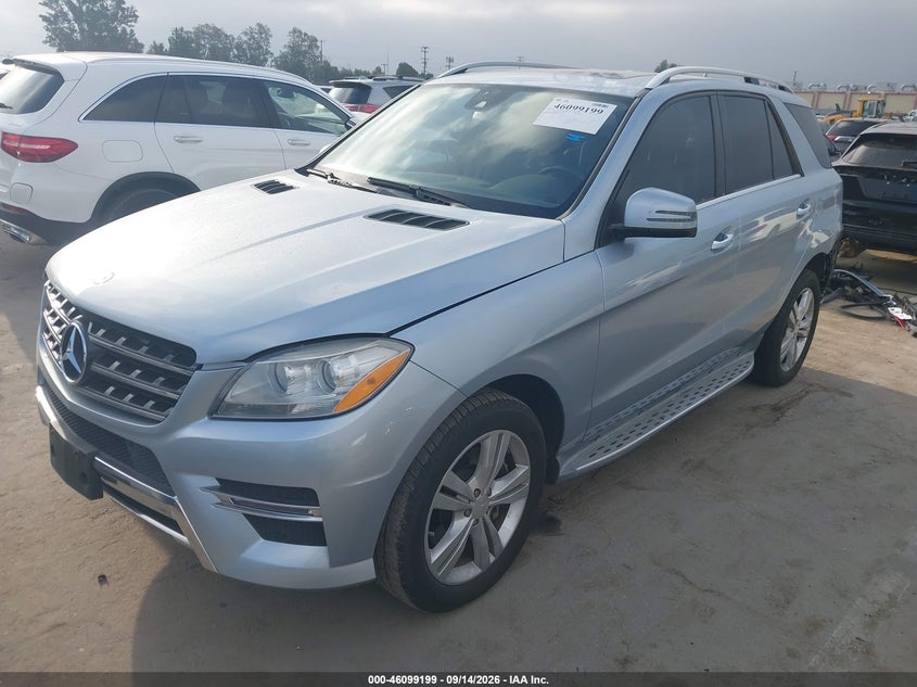 Vin: 4jgda5jb4ea321936, lot: 46598857, mercedes-benz ml 350 20142