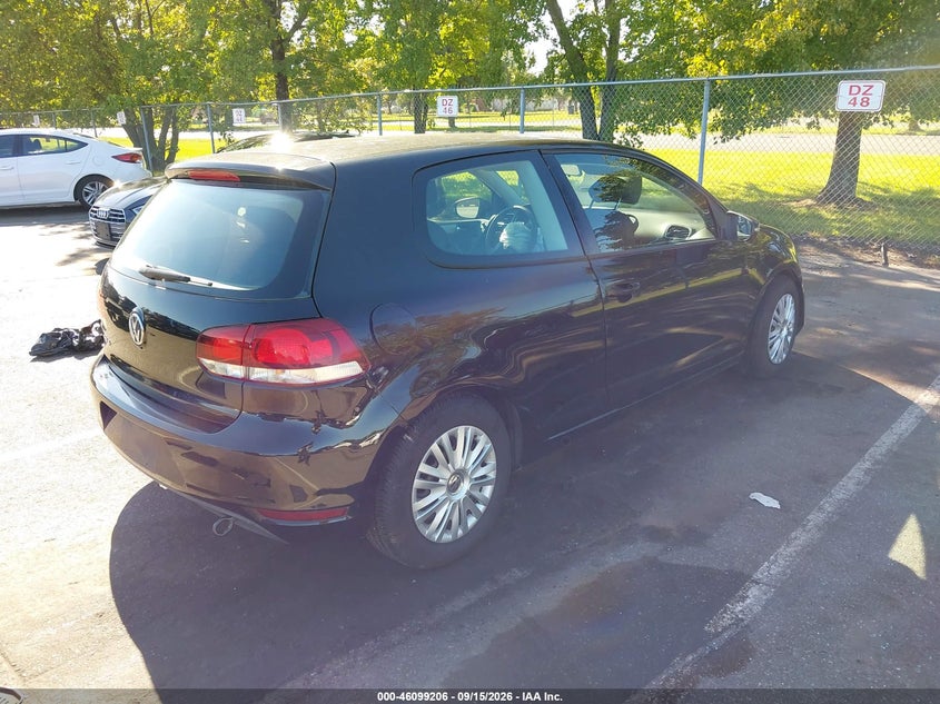 Vin: wvwbb7aj1cw209638, lot: 46598864, volkswagen golf 2.5l 2-door 20124