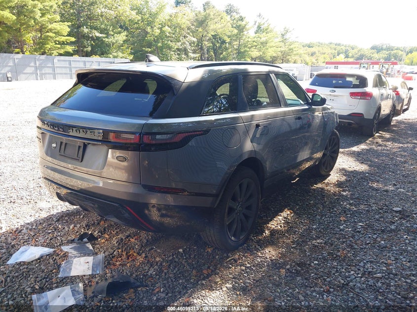 Vin: salym2rx0ja745547, lot: 46598871, land rover range rover velar p250 hse r-dynamic 20184