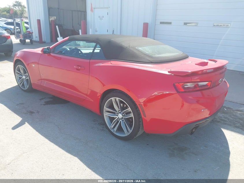 Vin: 1g1fb3ds7j0113147, lot: 46598878, chevrolet camaro 1lt 20183
