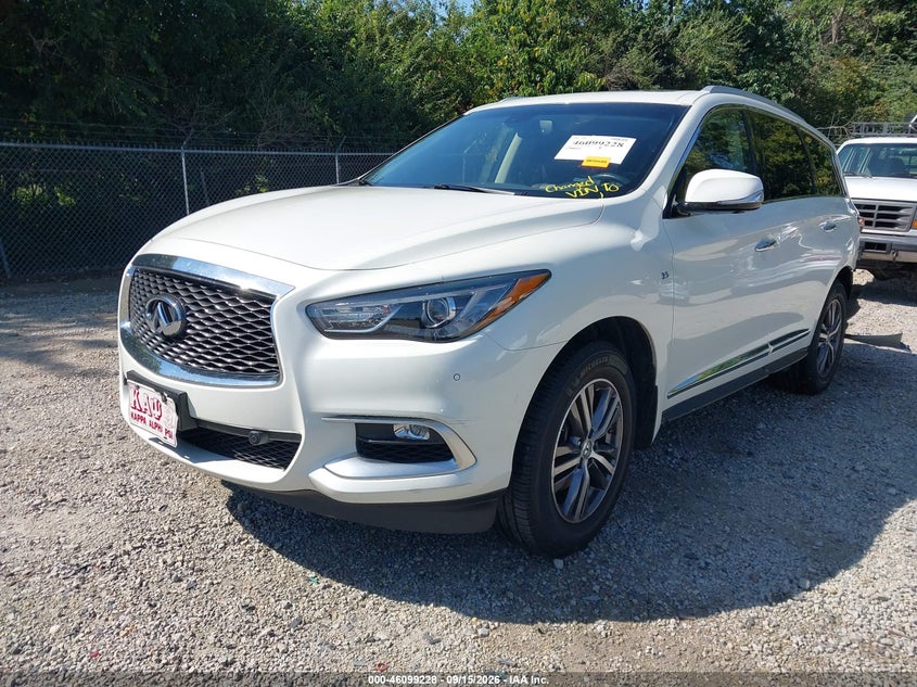 Vin: jn1bj0rr3hm415523, lot: 46598886, infiniti qx50 20172
