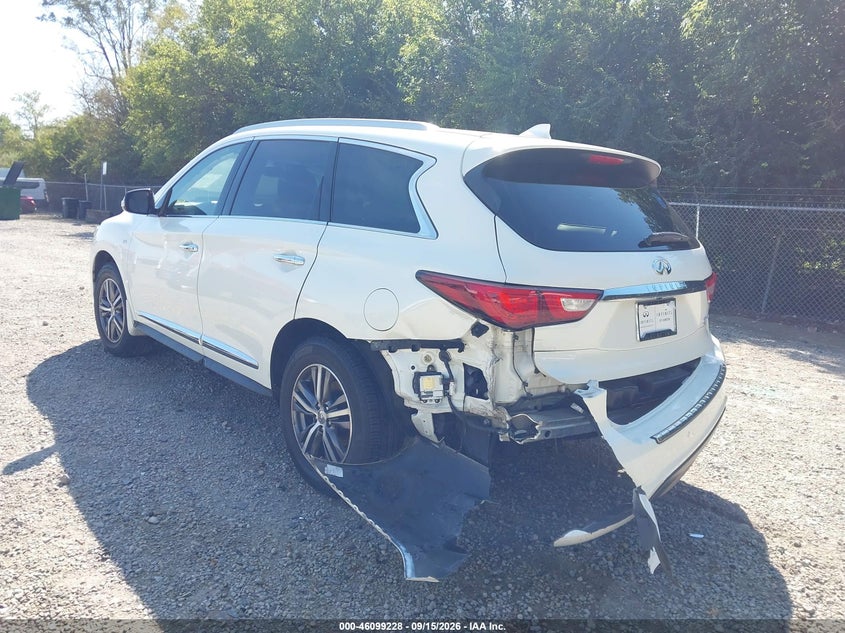 Vin: jn1bj0rr3hm415523, lot: 46598886, infiniti qx50 20173