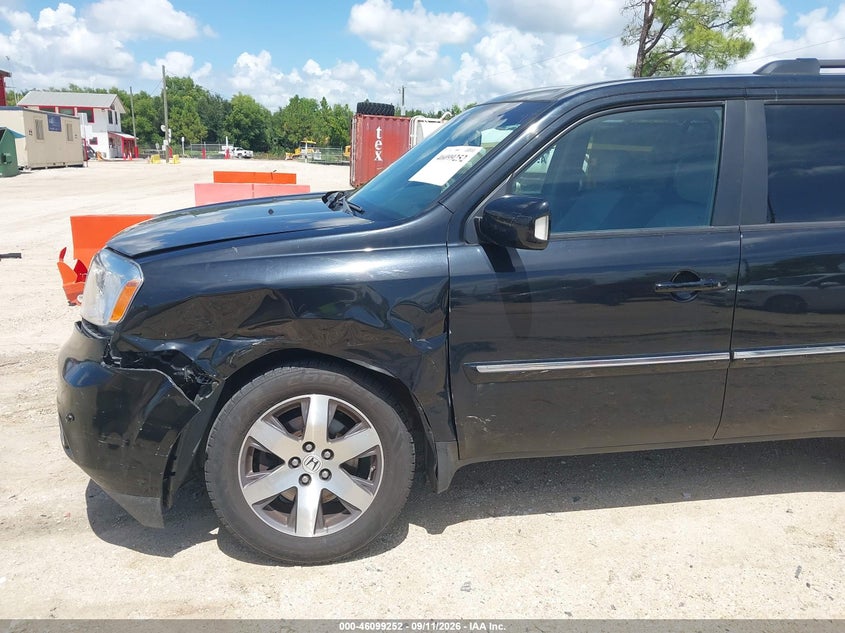 HONDA PILOT 2013 VIN 5FNYF4H97DB043401