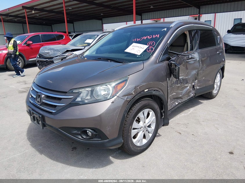 Vin: 5j6rm3h77cl004364, lot: 46598922, honda cr-v ex-l 20122