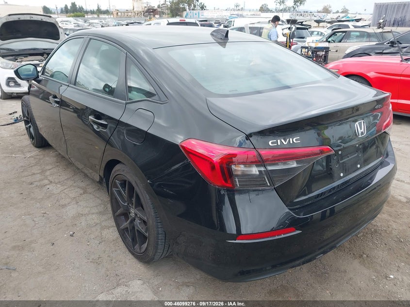 Vin: 2hgfe2f53rh583426, lot: 46598934, honda civic sport 20243
