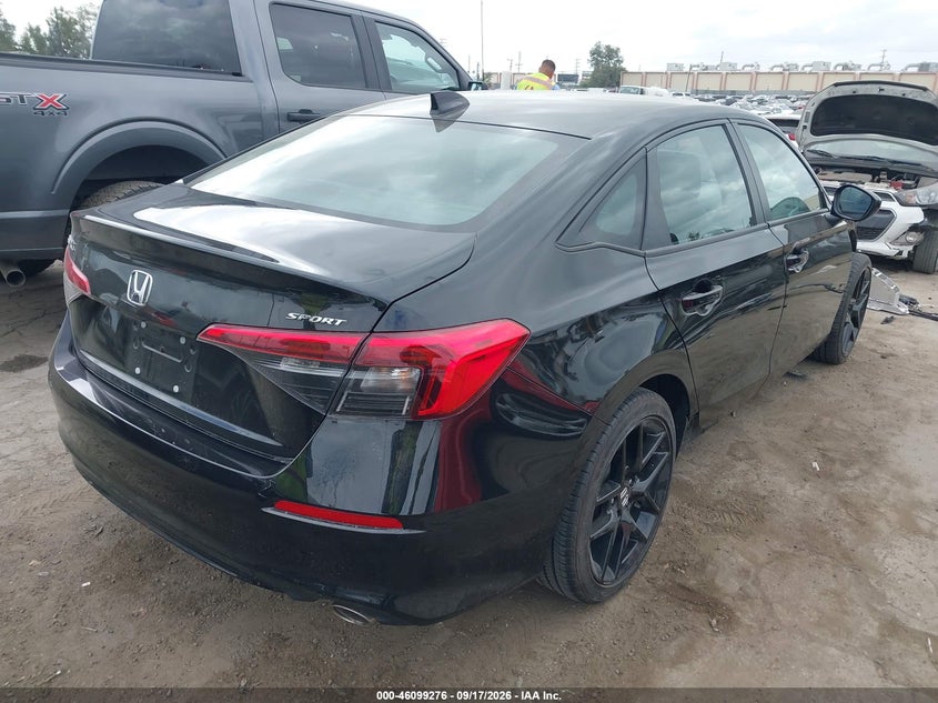 Vin: 2hgfe2f53rh583426, lot: 46598934, honda civic sport 20244
