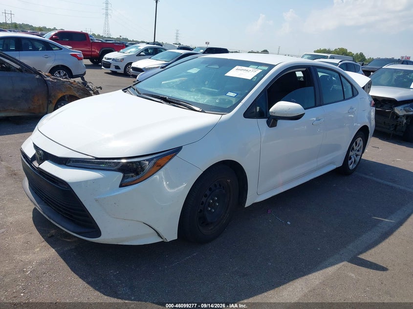 Vin: 5yfb4mdexsp286426, lot: 46598935, toyota corolla le 20252