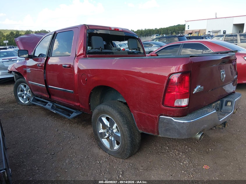 Vin: 3c6rr7lt7fg540999, lot: 46598943, ram 1500 big horn 20153