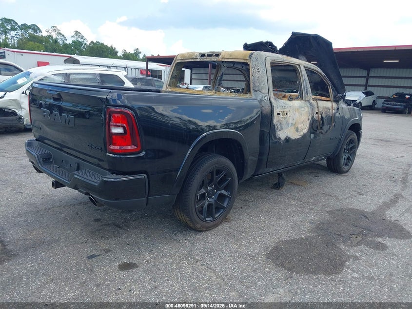 Vin: 1c6srfjt3tn357567, lot: 46598949, ram 1500 laramie  4x4 5'7 box 20264