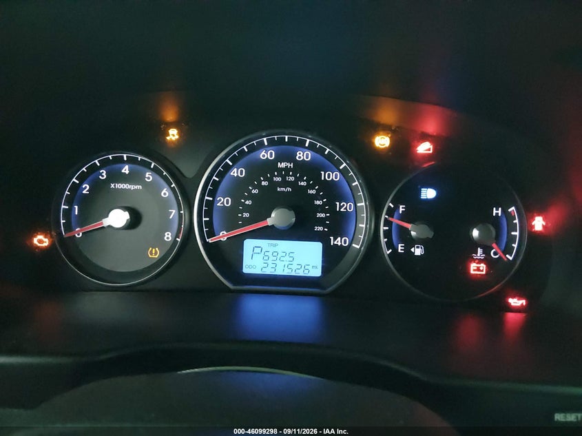 2012 HYUNDAI SANTA FE auction photo 7