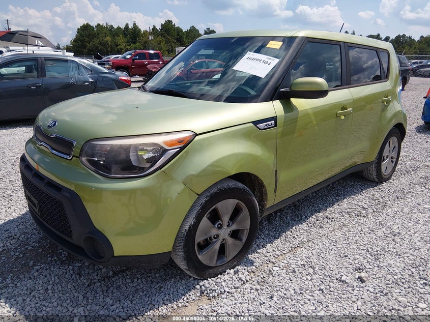 Vin: kndjn2a25g7861578, lot: 46598962, kia soul 20162