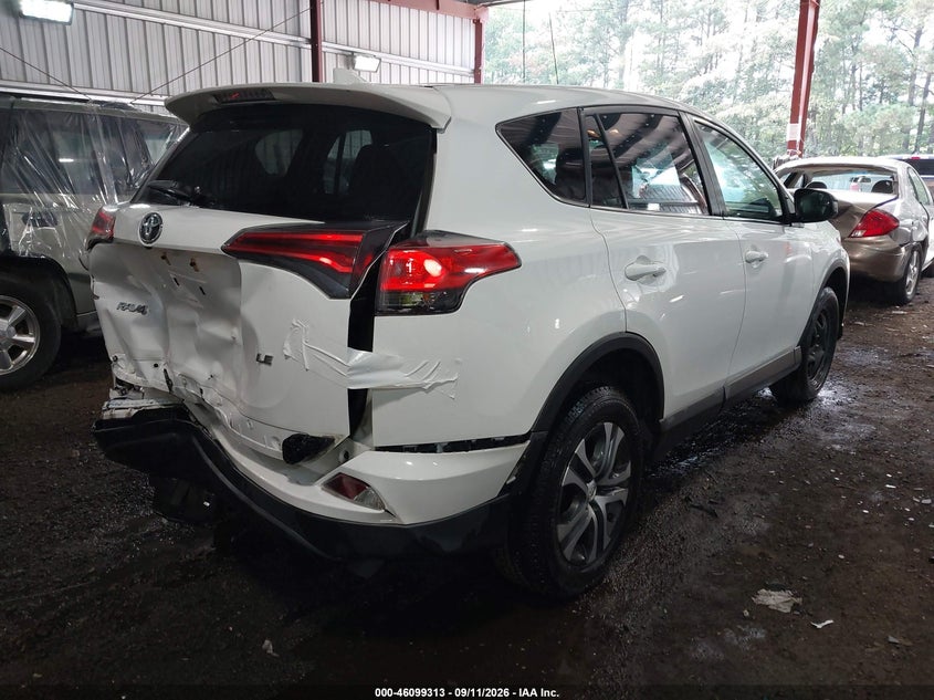 Vin: 2t3zfrev9jw507250, lot: 46598971, toyota rav4 le 20184