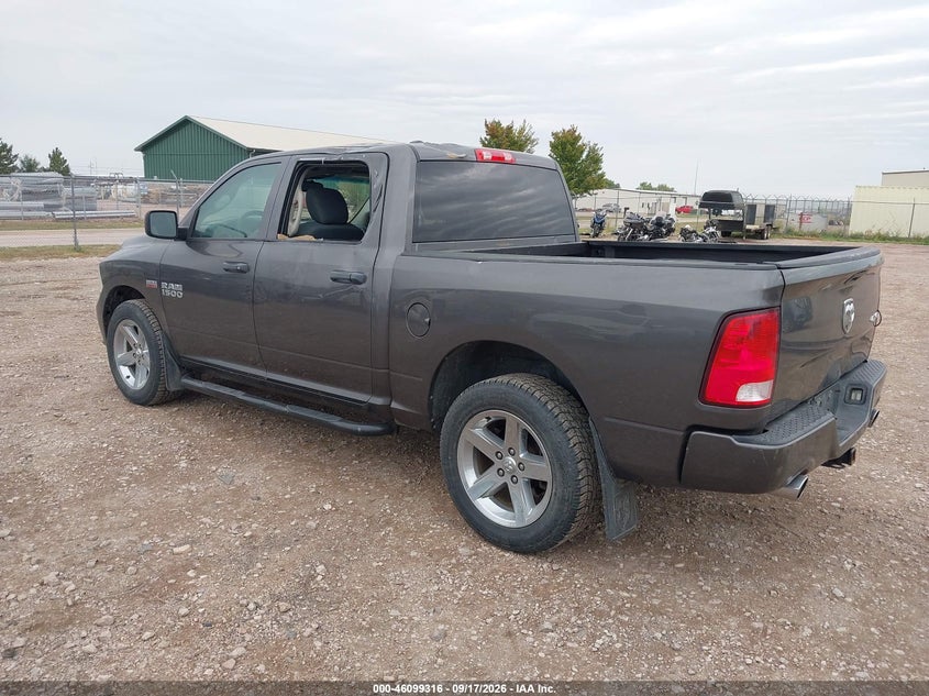 Vin: 1c6rr7kt1fs611530, lot: 46598974, ram 1500 express 20153