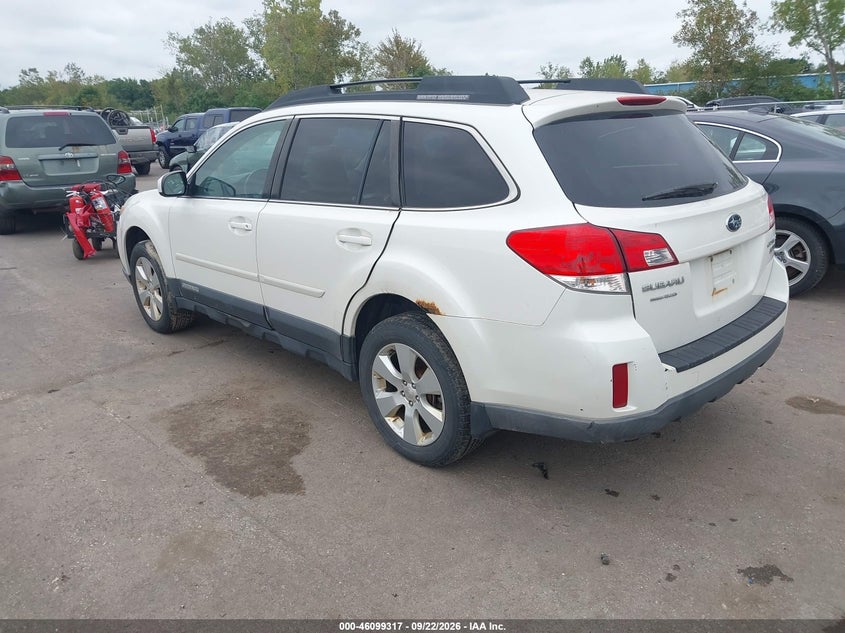 Vin: 4s4brccc9c3211640, lot: 46598975, subaru outback 2.5i premium 20123