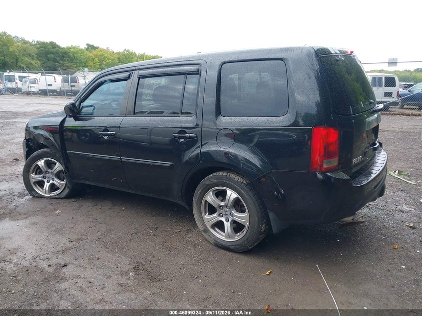 Vin: 5fnyf4h66db011173, lot: 46598982, honda pilot ex-l 20133