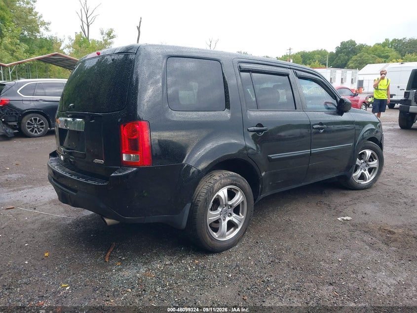 Vin: 5fnyf4h66db011173, lot: 46598982, honda pilot ex-l 20134