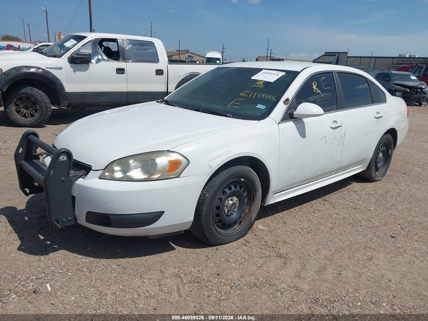 Vin: 2g1wd5e38e1154555, lot: 46598984, chevrolet impala limited police 20142