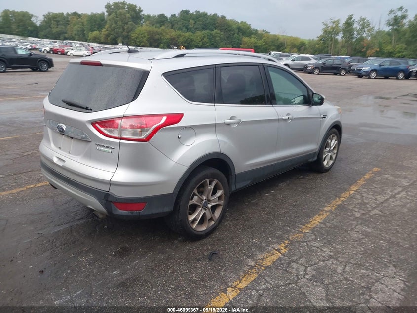 Vin: 1fmcu0jx1euc23950, lot: 46599025, ford escape titanium 20144