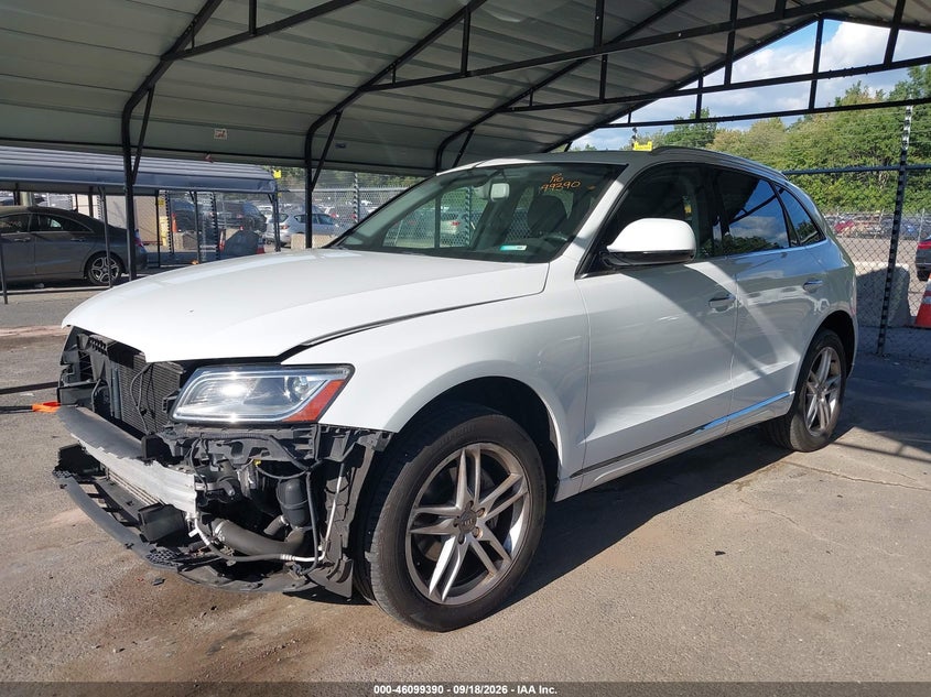 Vin: wa1l2afp0ha037244, lot: 46599048, audi q5 2.0t premium 20172