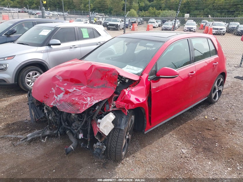 Vin: 3vw4t7auxfm067615, lot: 46599069, volkswagen golf gti 2.0t autobahn 4-door 20152