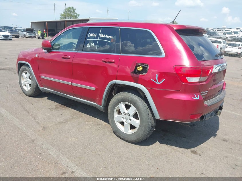 Vin: 1j4rr4gg4bc581957, lot: 46599077, jeep grand cherokee laredo 20113