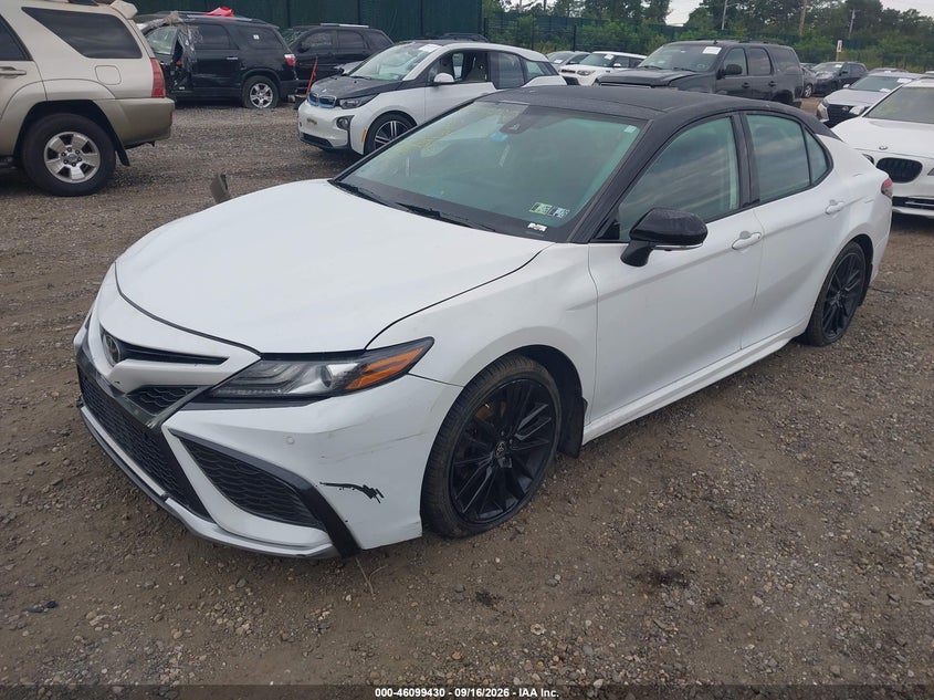 Vin: 4t1k61ak0nu006891, lot: 46599088, toyota camry xse 20222