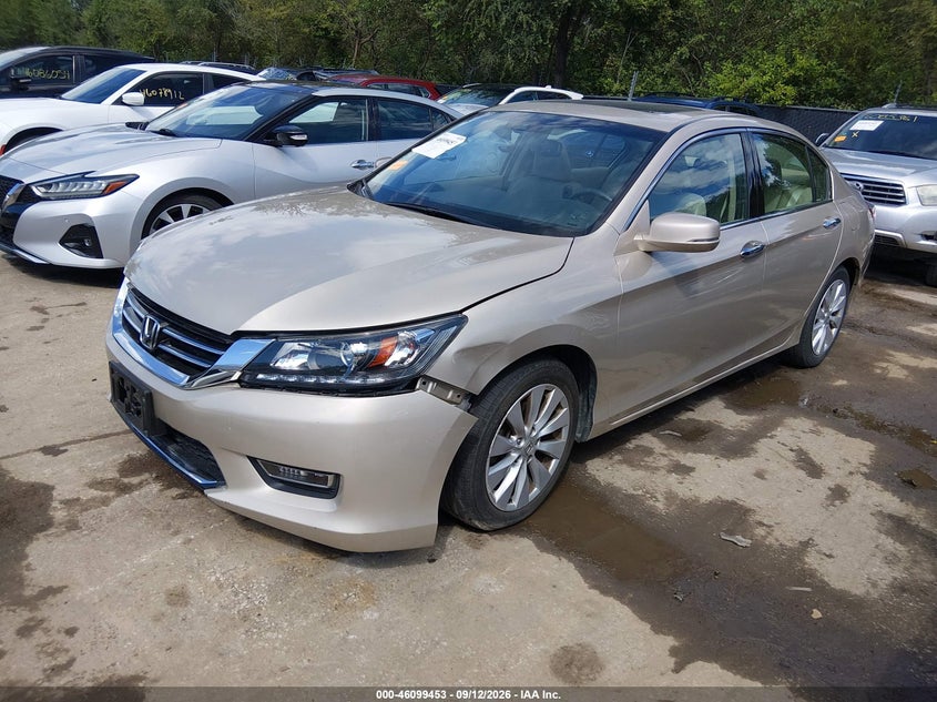 Vin: 1hgcr3f8xda037947, lot: 46599111, honda accord ex-l v-6 20132