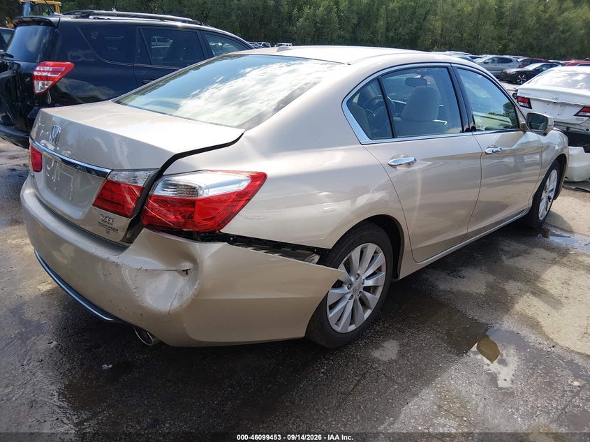 Vin: 1hgcr3f8xda037947, lot: 46599111, honda accord ex-l v-6 20134