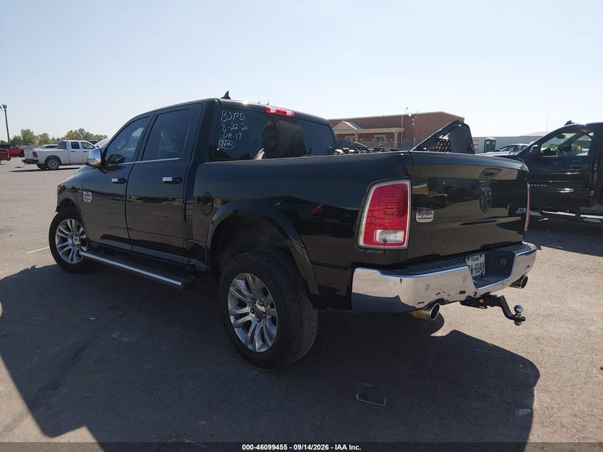 Vin: 1c6rr7pt1hs821024, lot: 46599112, ram 1500 longhorn  4x4 5'7 box 20173