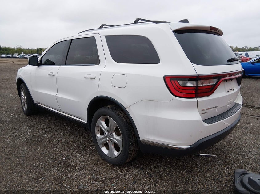 Vin: 1c4rdjdg5ec586631, lot: 46599142, dodge durango limited 20143