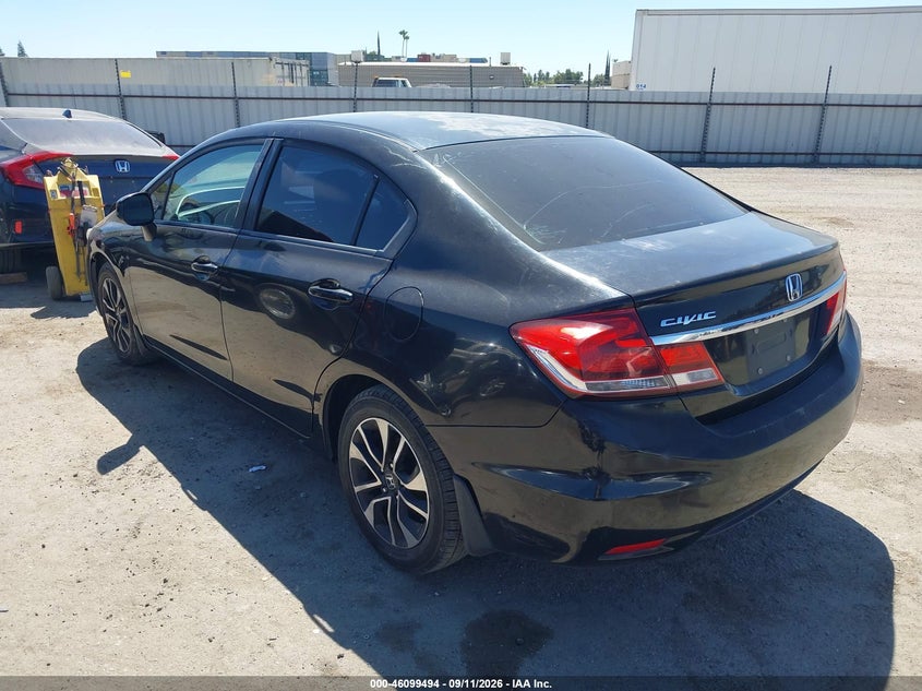 Vin: 19xfb2f81de244119, lot: 46599152, honda civic ex 20133
