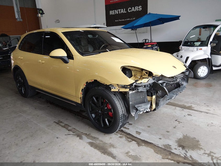Vin: wp1ac2a21bla82845, lot: 46599157, porsche cayenne turbo 20111