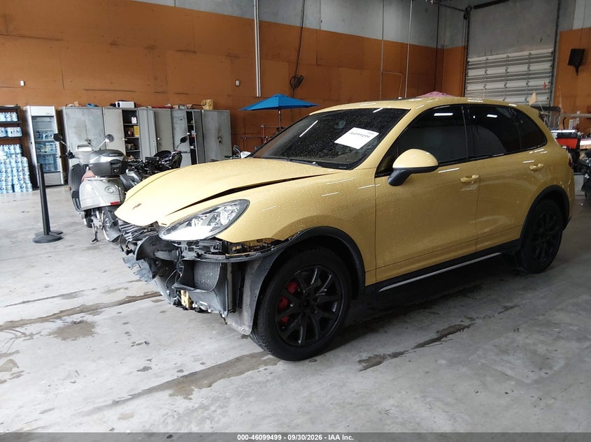Vin: wp1ac2a21bla82845, lot: 46599157, porsche cayenne turbo 20112