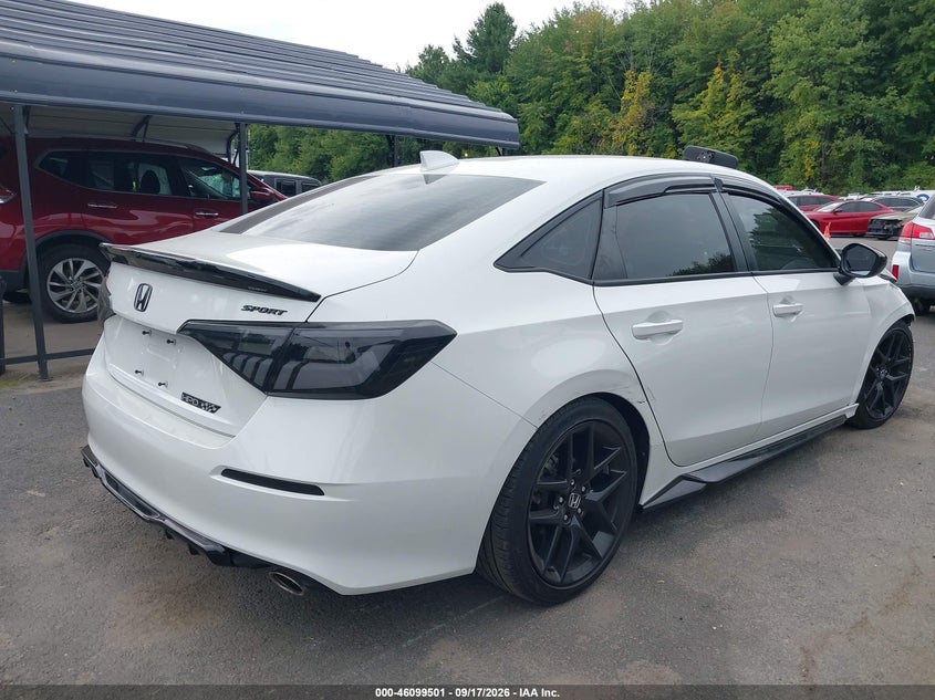 Vin: 2hgfe2f54ph528903, lot: 46599159, honda civic sport 20234