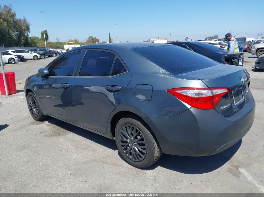 2015 TOYOTA COROLLA auction photo 3