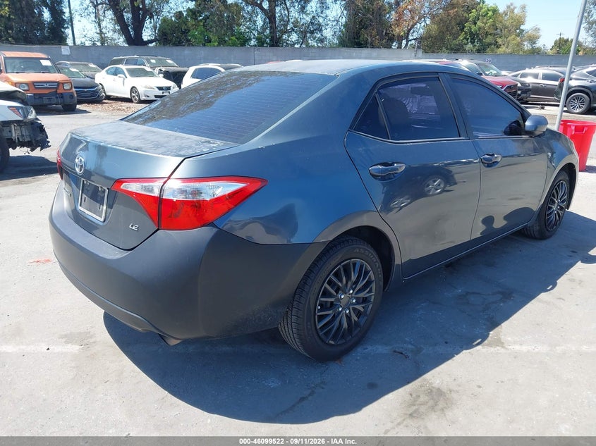 2015 TOYOTA COROLLA auction photo 4
