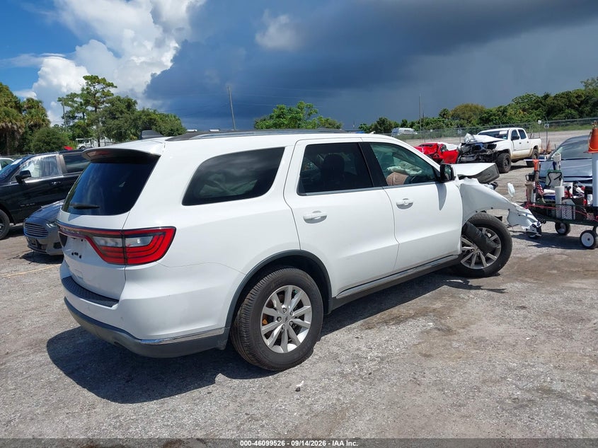 Vin: 1c4rdhag9nc102103, lot: 46599184, dodge durango sxt rwd 20224