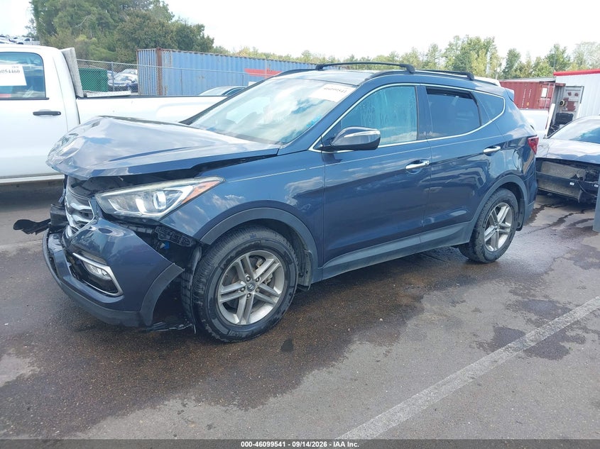 Vin: 5nmzu3lbxjh083058, lot: 46599199, hyundai santa fe sport 2.4l 20182