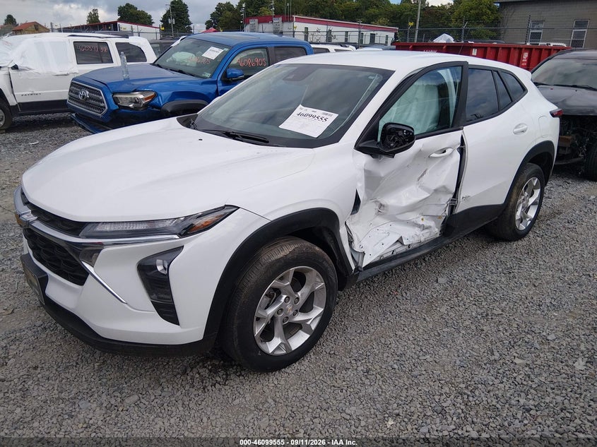Vin: kl77lfe21rc075270, lot: 46599213, chevrolet trax fwd sp 20242