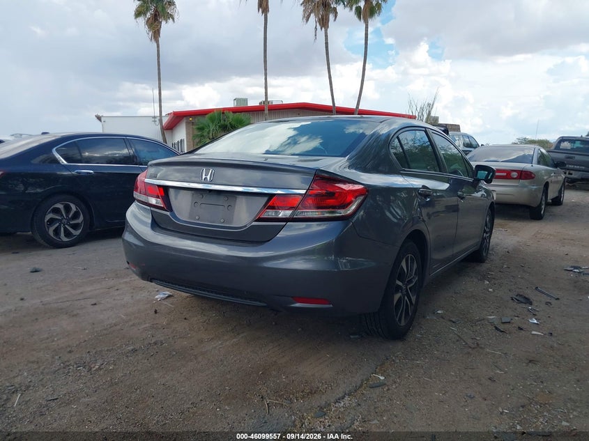 Vin: 19xfb2f84fe048470, lot: 46599215, honda civic ex 20154