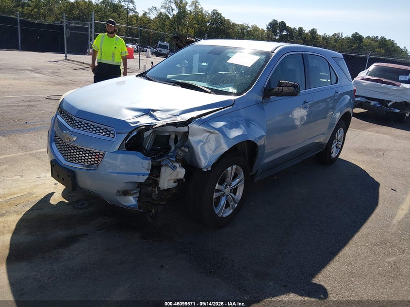 Vin: 2gnalaek2f6183615, lot: 46599229, chevrolet equinox ls 20152