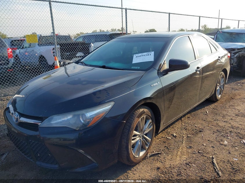 Vin: 4t1bd1fk9hu220295, lot: 46599238, toyota camry hybrid se 20172