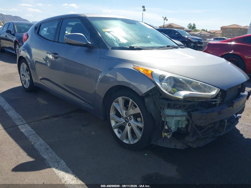 Vin: kmhtc6ad0gu274094, lot: 46599247, hyundai veloster 2016 img_1